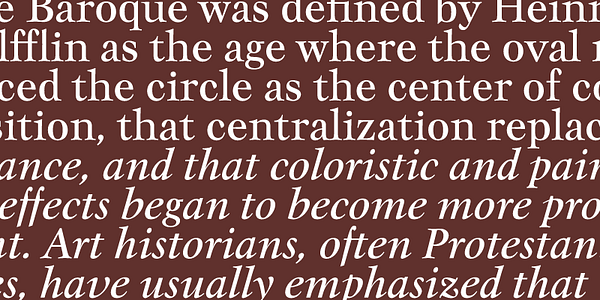 Card displaying Mauritius typeface in various styles