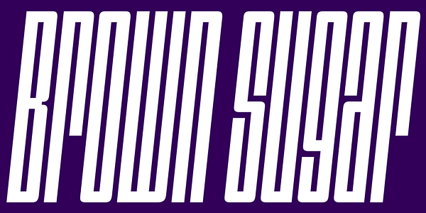 Card displaying Dimensions typeface in various styles