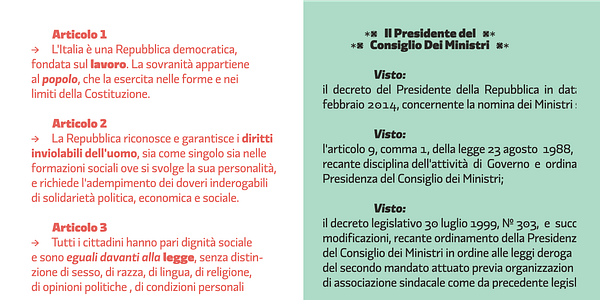 Card displaying Divenire typeface in various styles