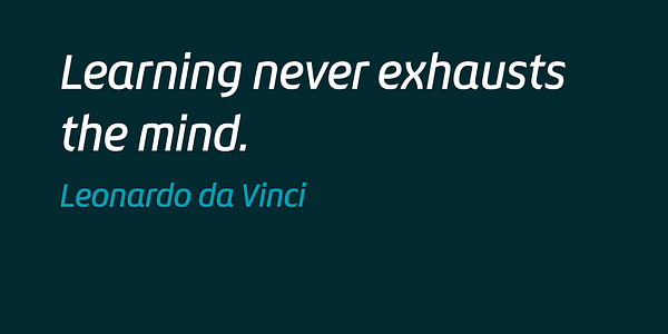 Card displaying Chypre typeface in various styles