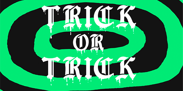 Card displaying HelloFont ID Wang Zhe Feng Fan typeface in various styles