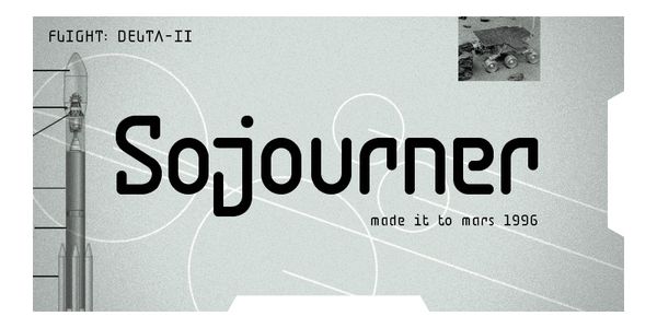 Card displaying BD Jupiter typeface in various styles