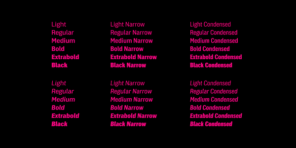 Card displaying Dorival UI Variable typeface in various styles