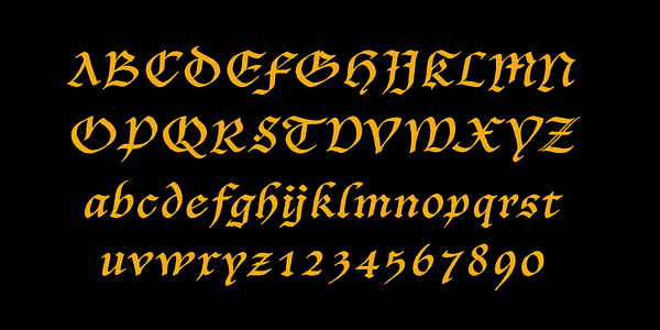 Card displaying P22 Bastyan Pro typeface in various styles