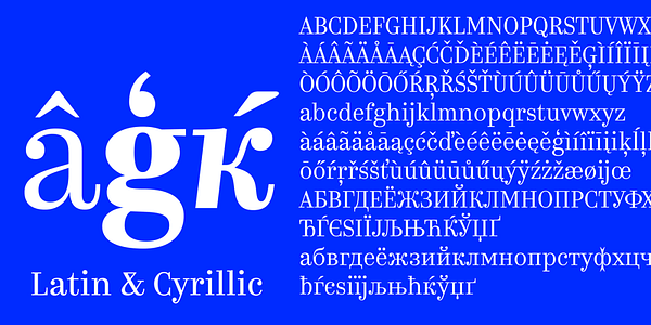 Card displaying Kazimir typeface in various styles