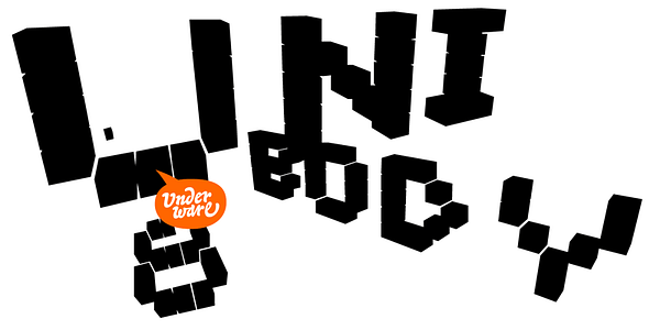 Card displaying Unibody 8 typeface in various styles