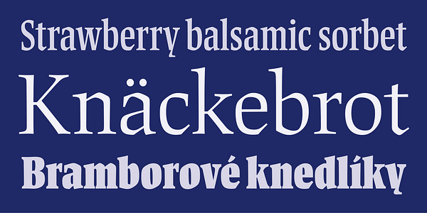 Card displaying JAF Lapture typeface in various styles