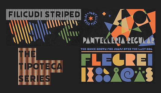 Three historic typefaces from the Tipoteca Italiana, reborn for the digital age.