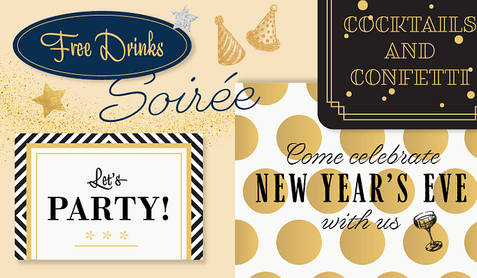 Go-to fonts for snazzy invites