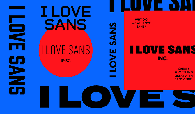 Design Army celebrates the sans serif