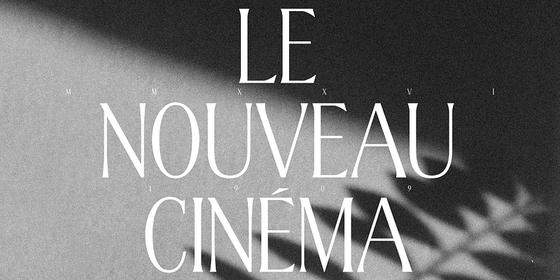 Card displaying CoFo Cinema1909 typeface
