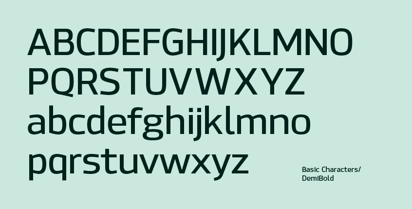 Card displaying Hackman typeface in various styles