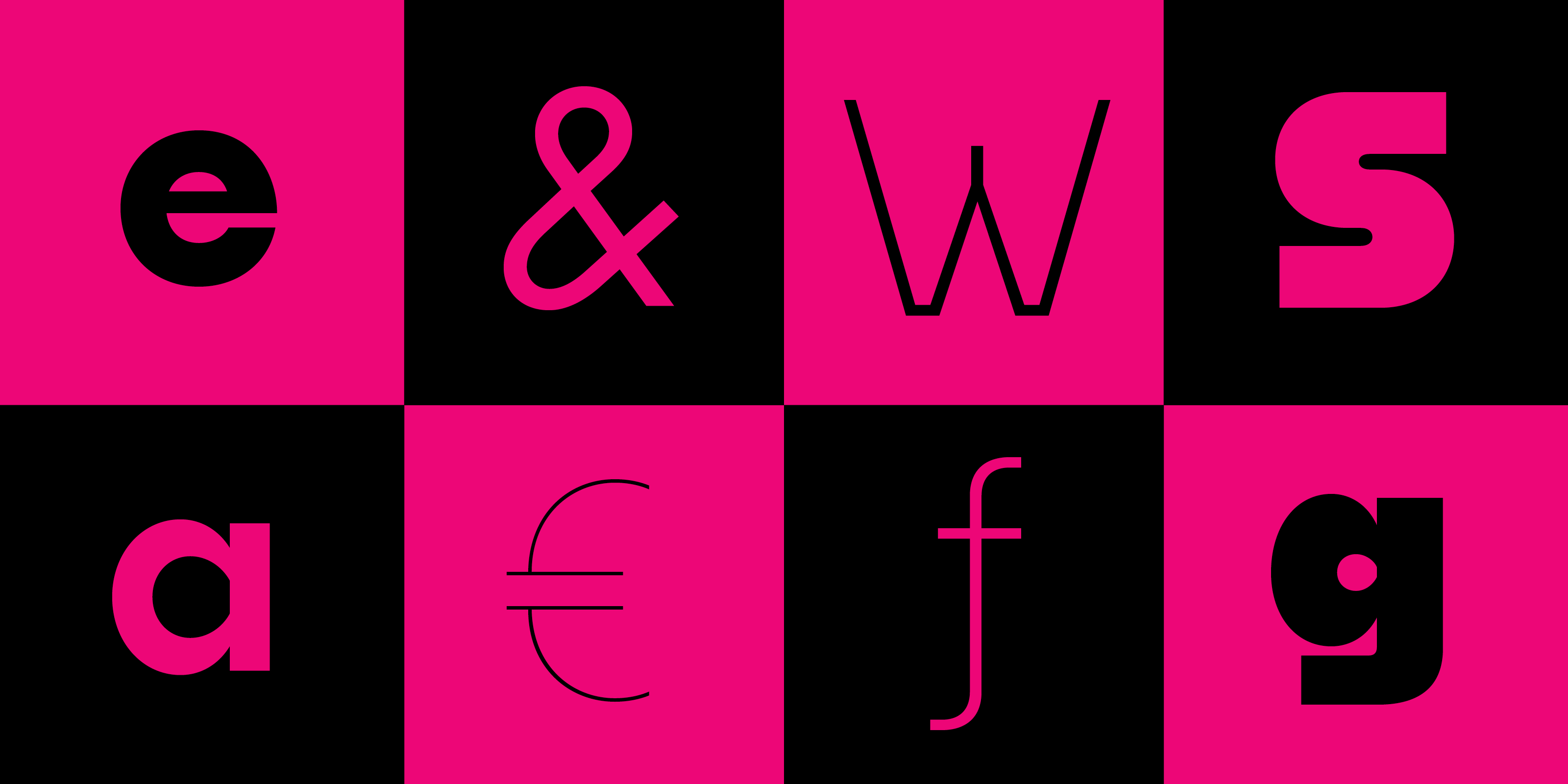 Card displaying Noka typeface in various styles