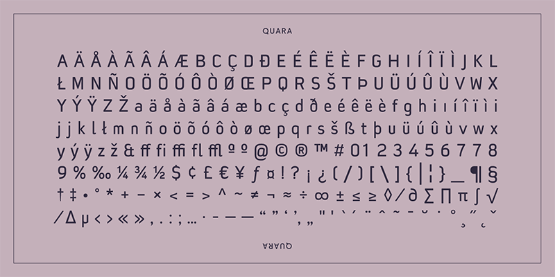 Quara Adobe Fonts