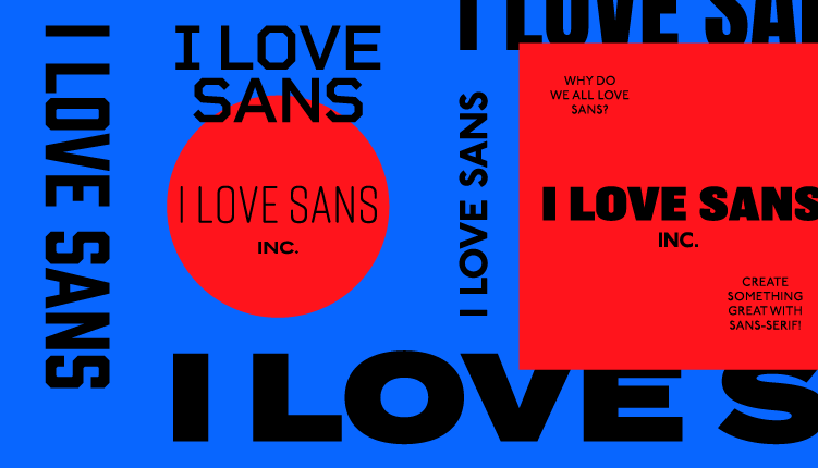 Design Army celebrates the sans serif