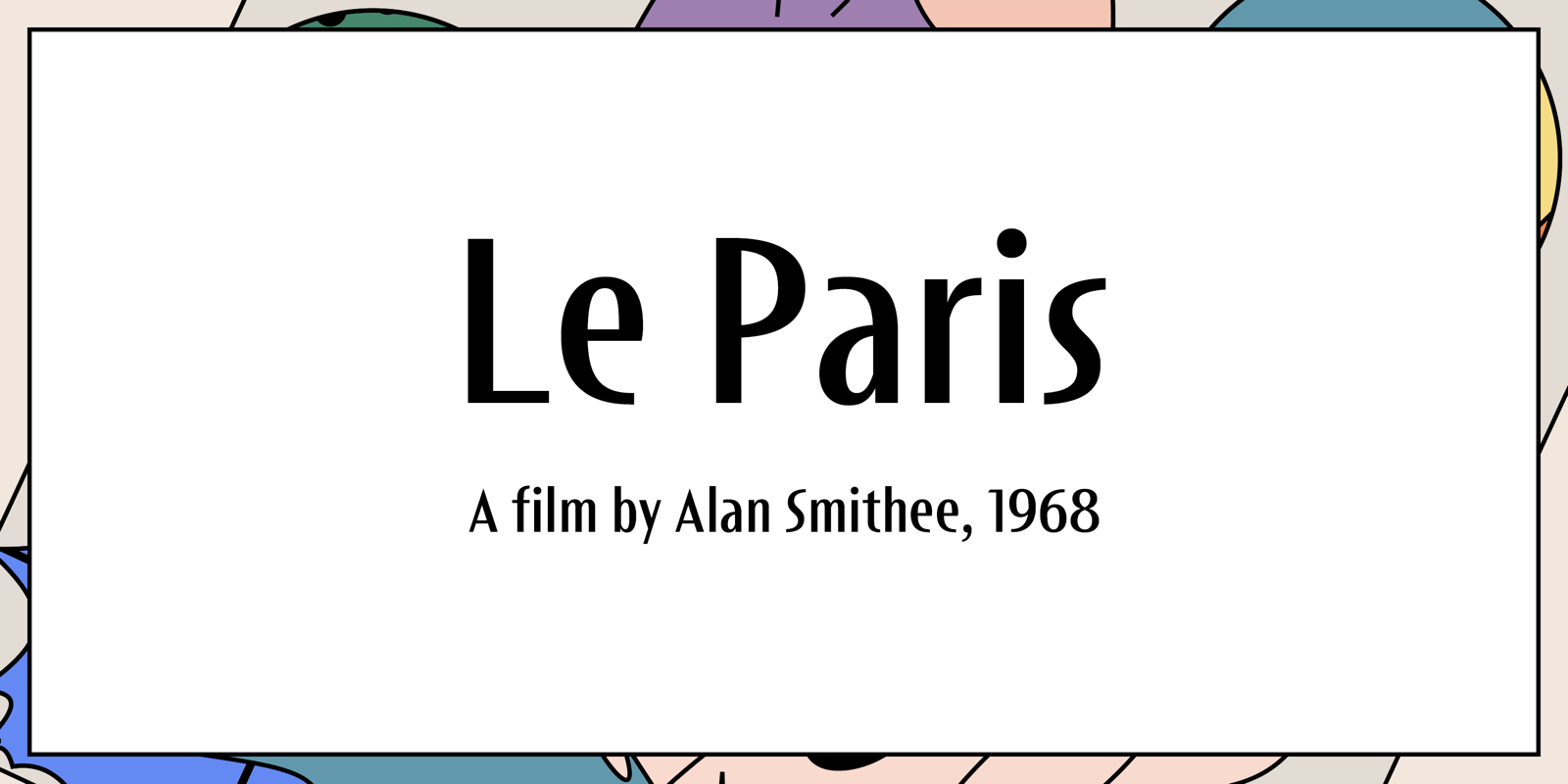 Card displaying Short Films typeface in various styles
