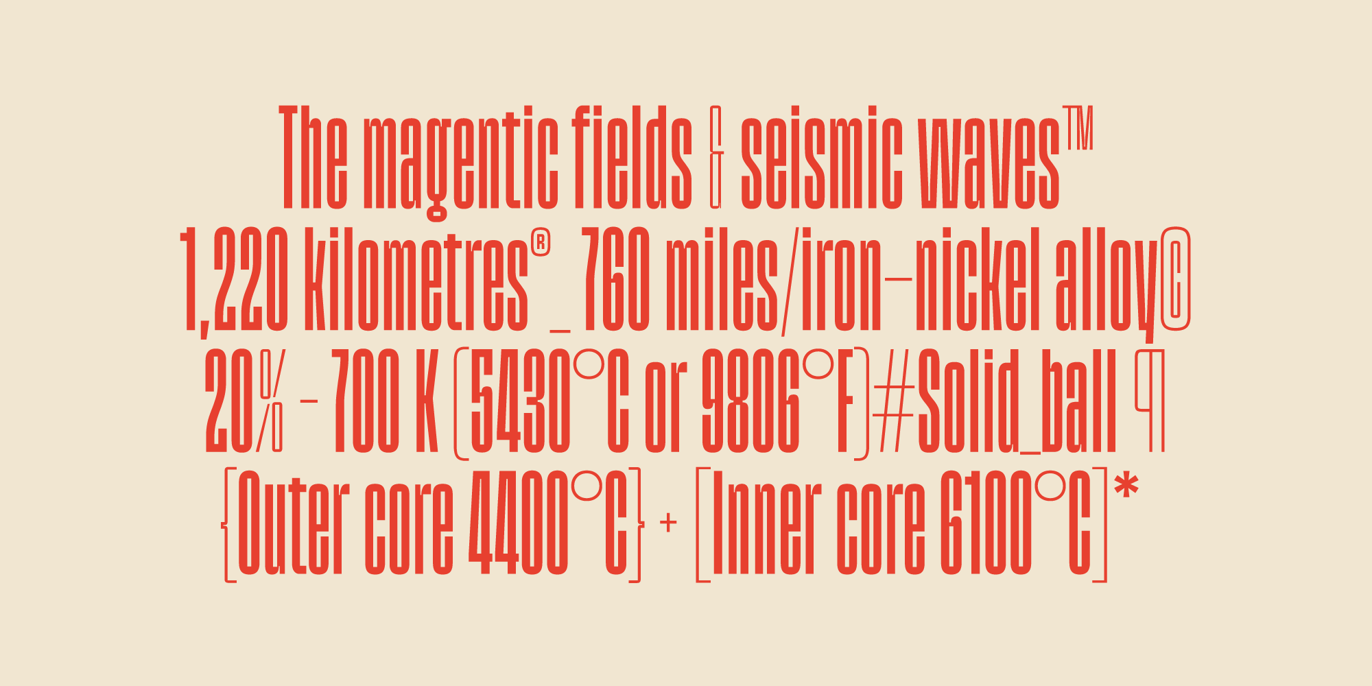 Card displaying Inge Variable typeface in various styles