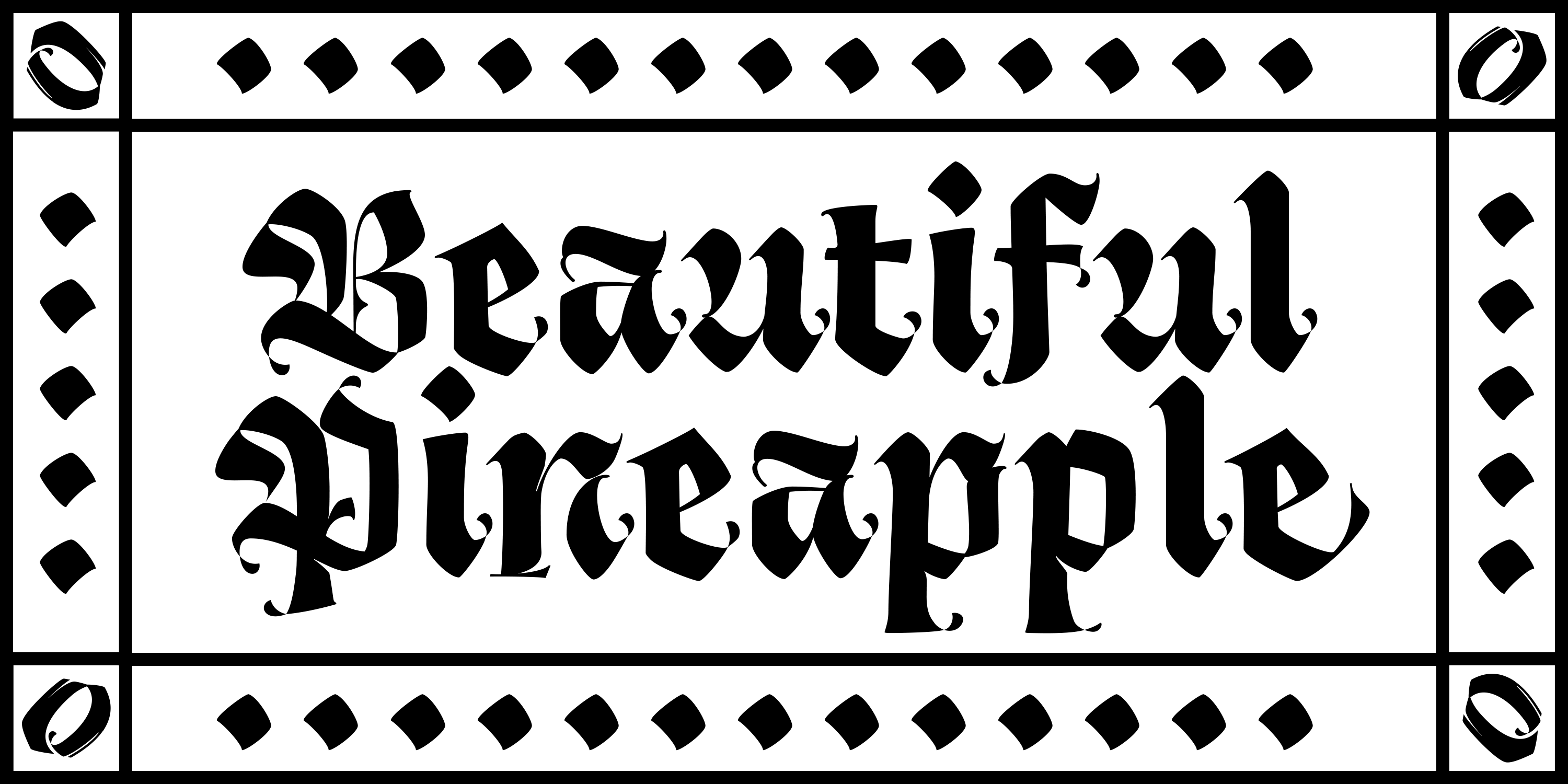 Card displaying LeKick typeface in various styles